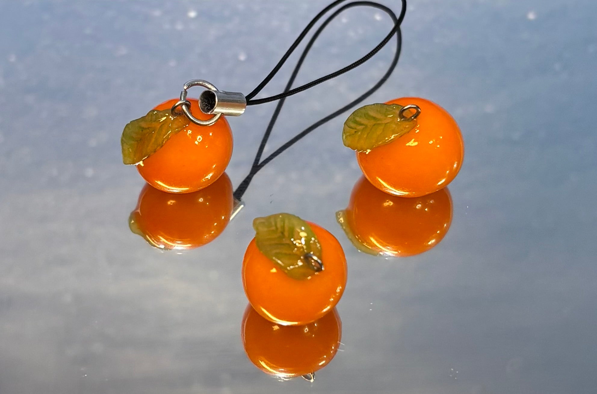 Mini orange charm