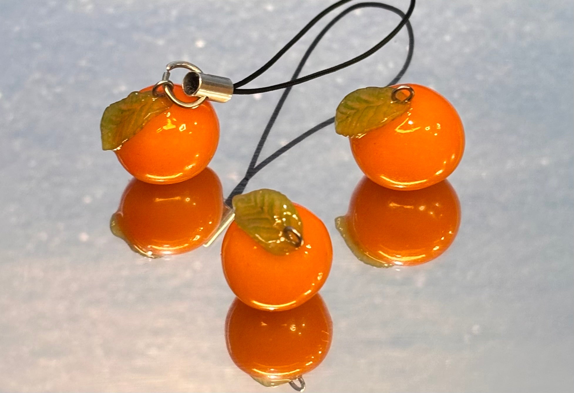 Mini orange charm